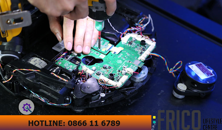 Dịch vụ sửa chữa bảo hành robot hút bụi lau nhà Frico chính hãng tại nhà