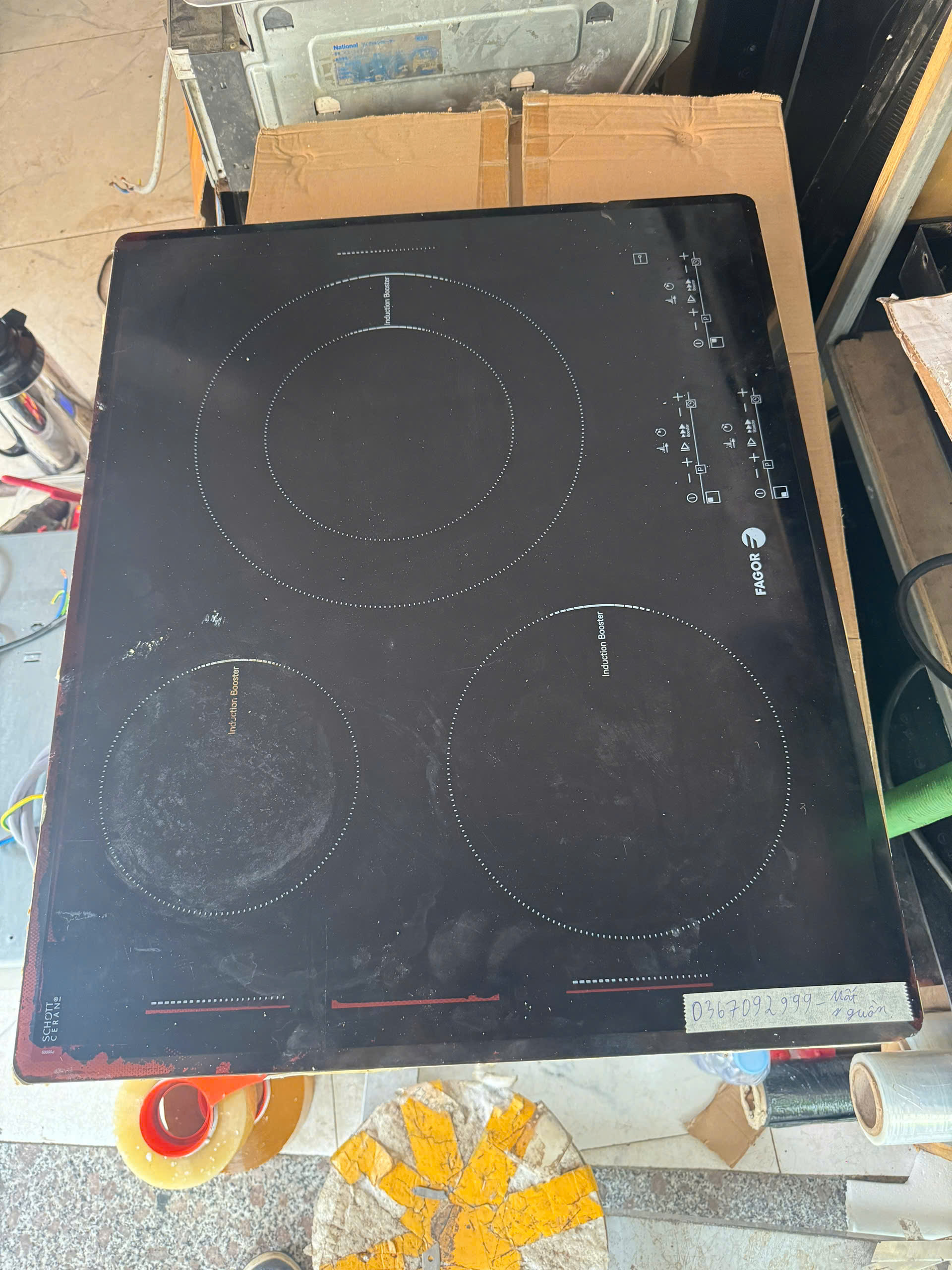 Sửa bếp điện fagor mất nguồn không hoạt động Sửa bếp điện fagor mất nguồn không hoạt động